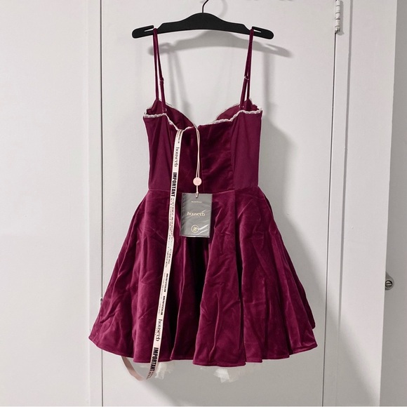 House of cb velvet Minimoiselle dress - Picture 2 of 7